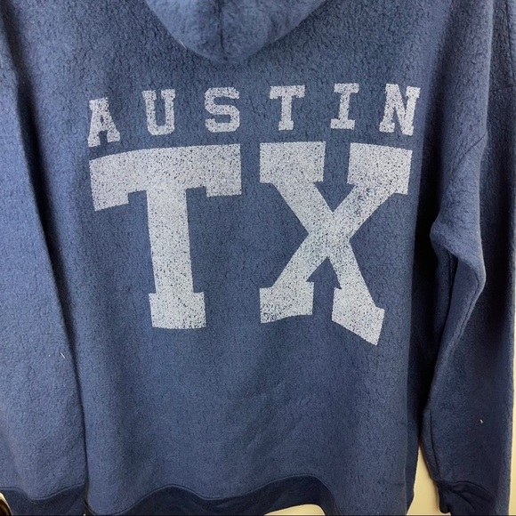 NEW Project Social T Blue Sweatshirt Homecoming Queen XS - Picture 6 of 14